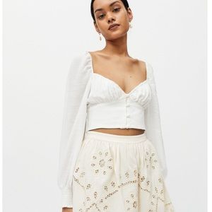 Urban Outfitters - Kiss The Sky Button Up Top